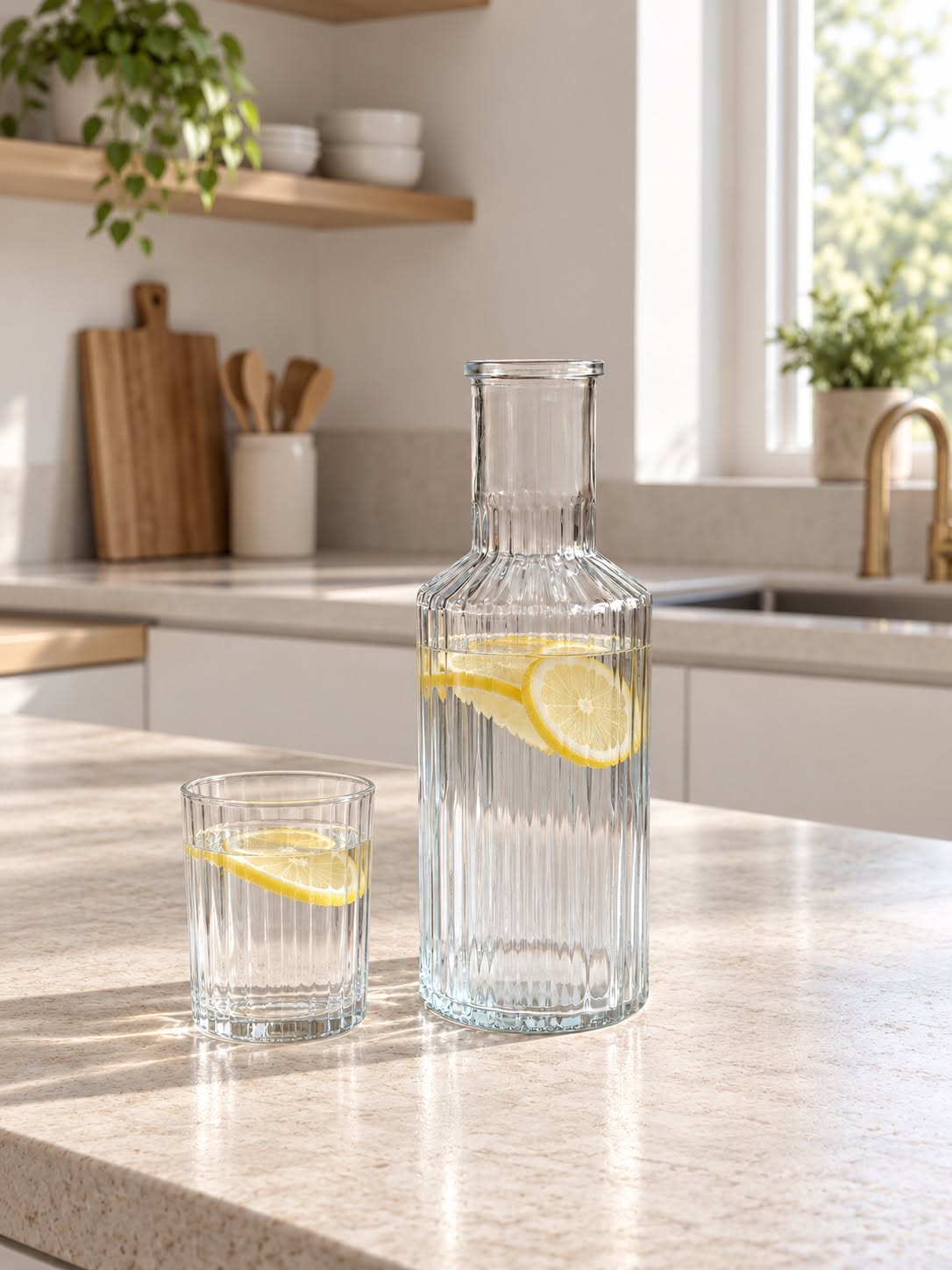 Karaffel 800 ml – Klart Glass