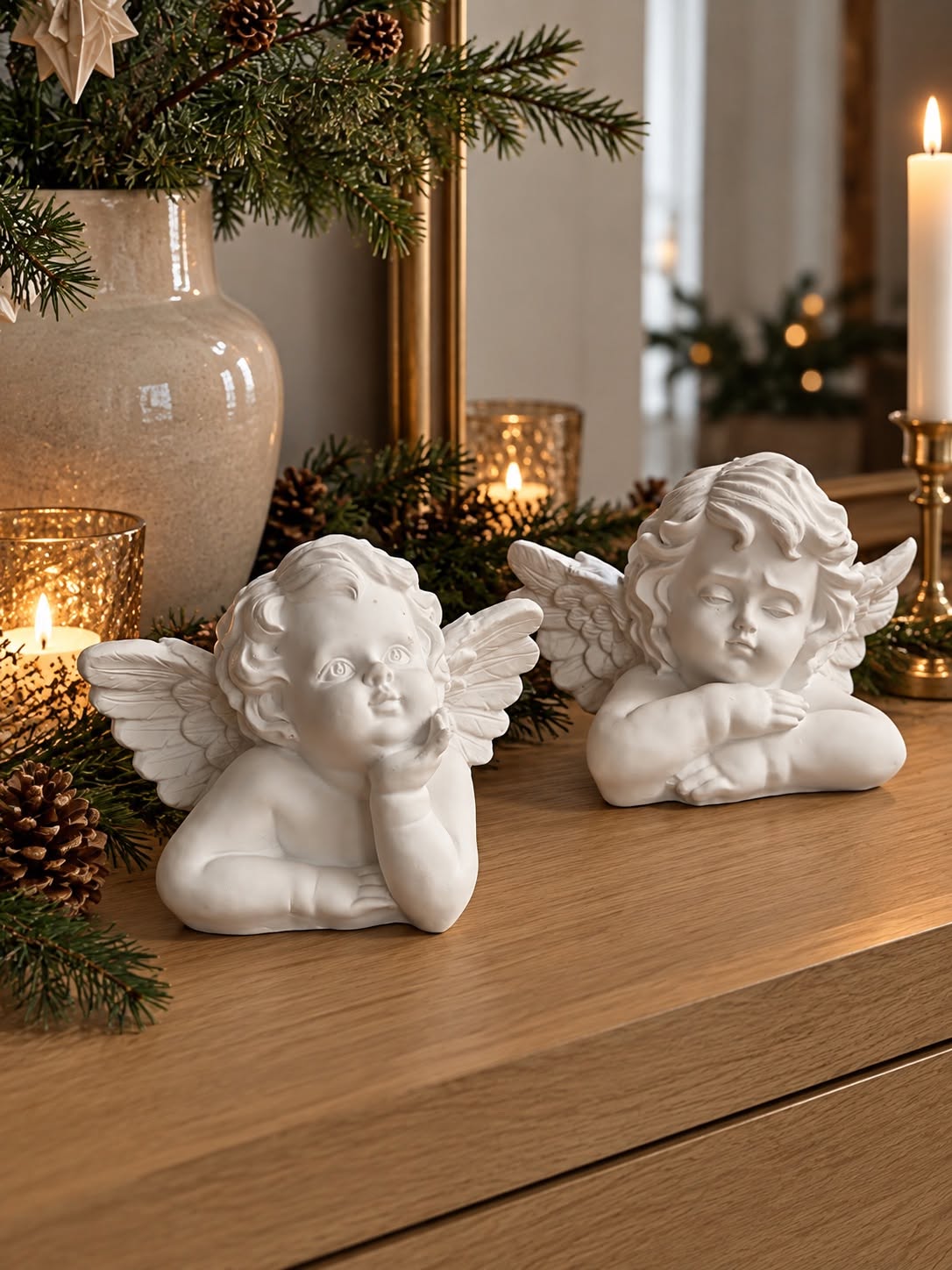 Engel - MIX – Hvit figur