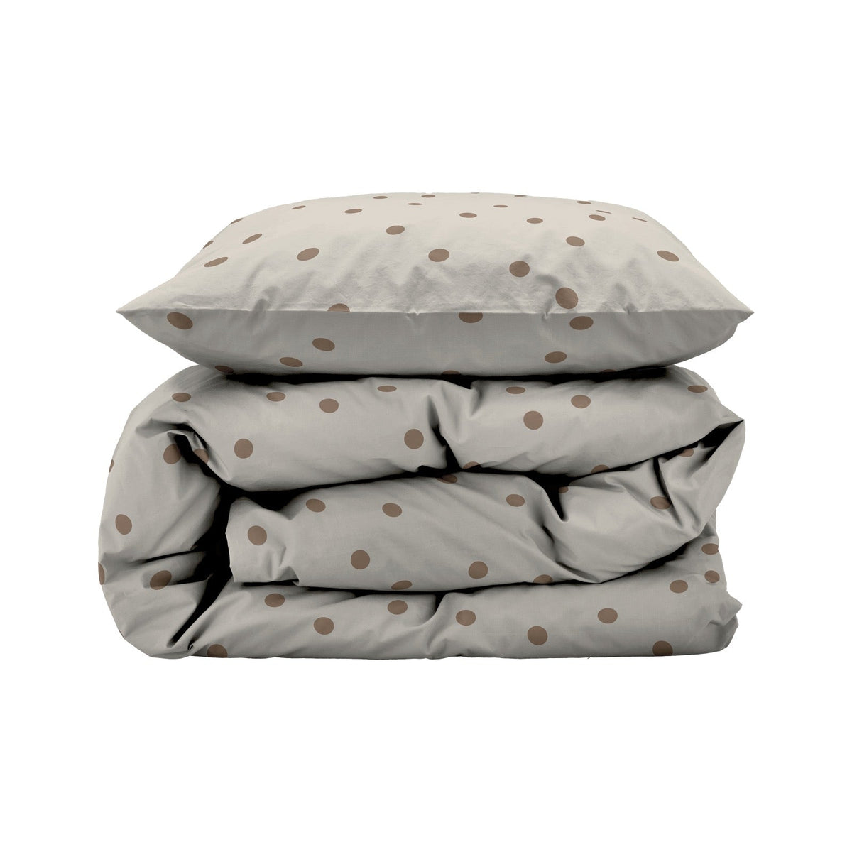 Sengesett, Solaris varm taupe, 140x200 - 63x60