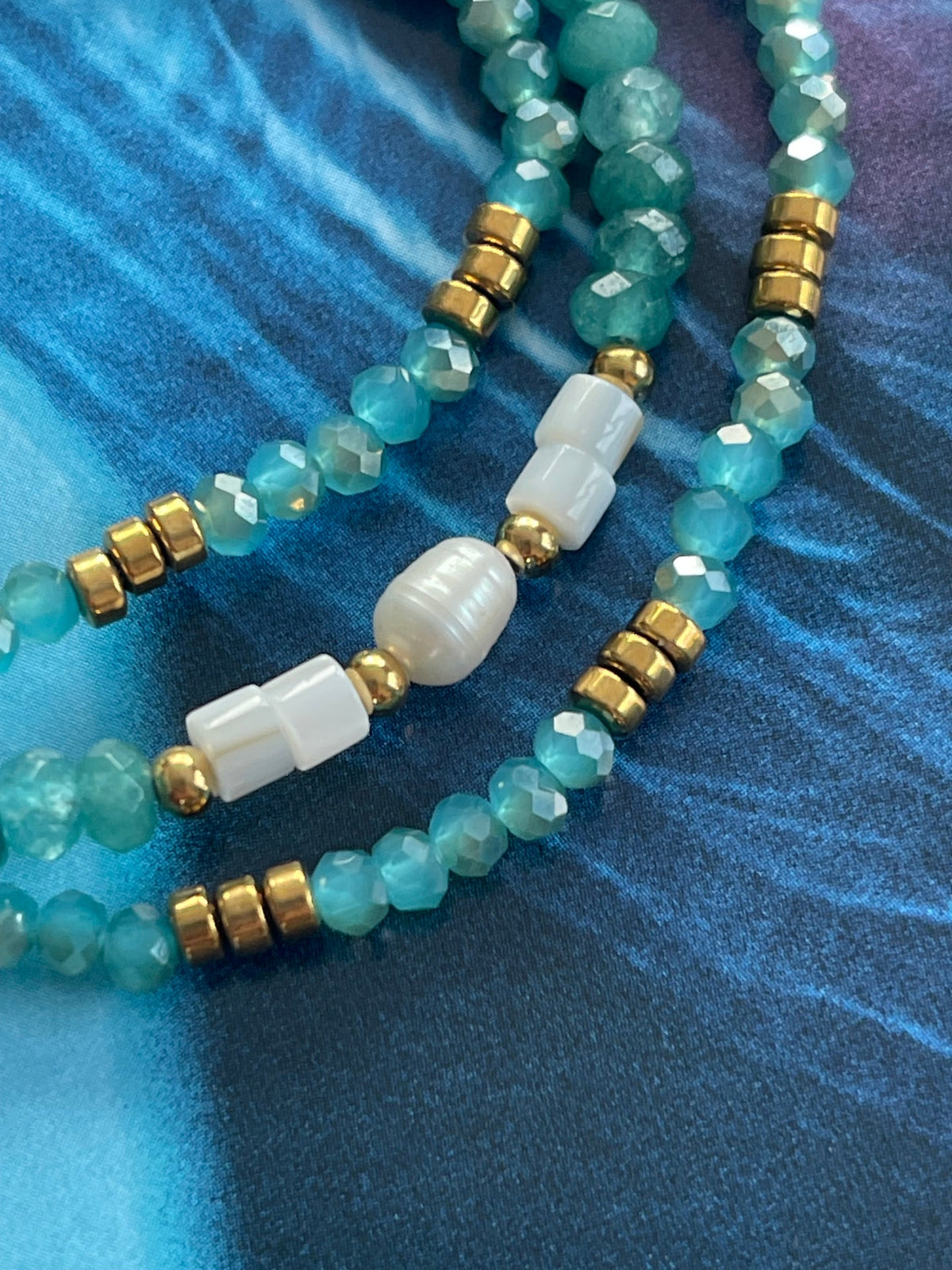 Armbånd Sarabella Ocean – Sett med 3 stk