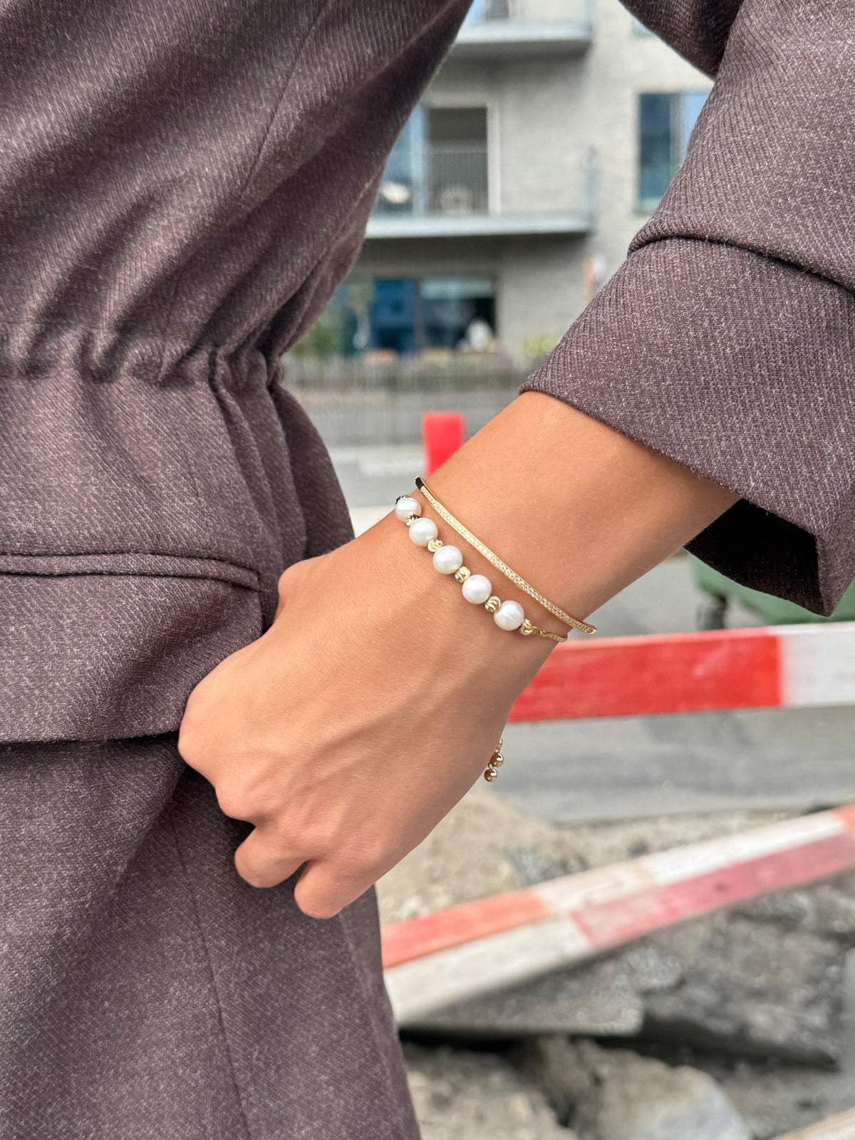 Armbånd Casja forgylt
