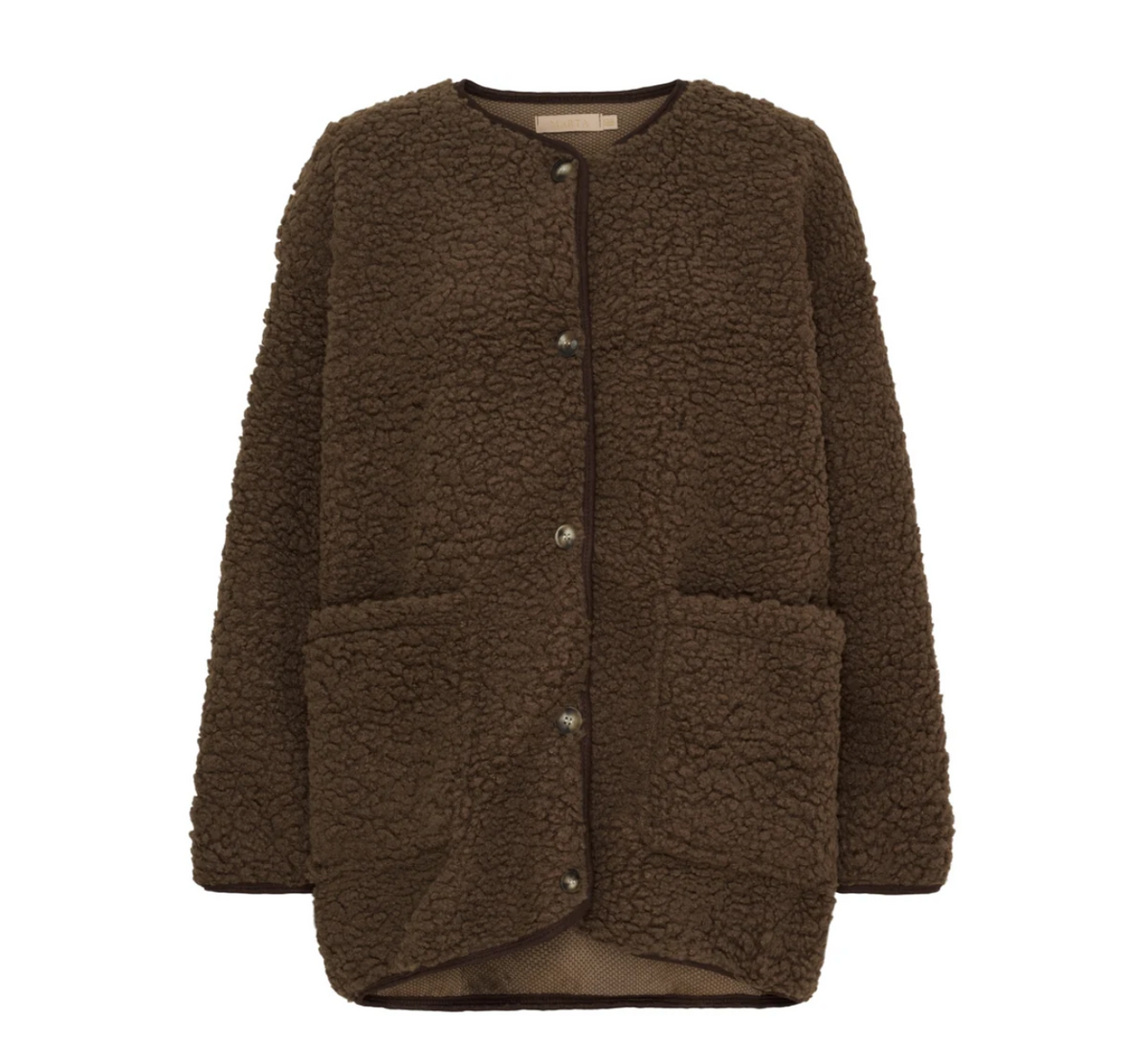 Jakke Lucile Brown teddy