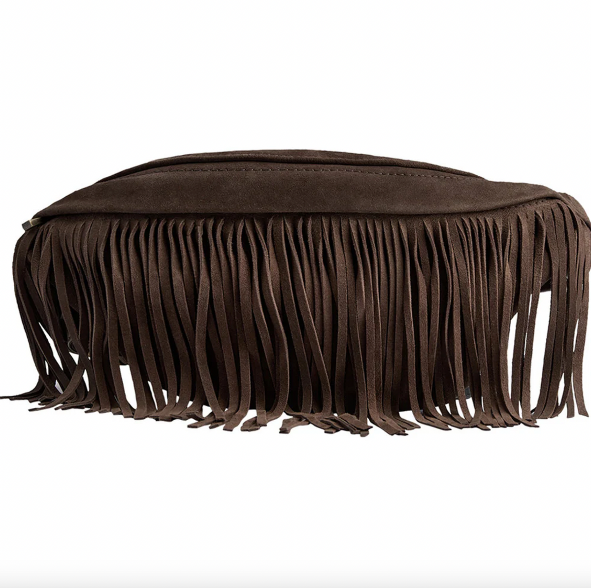Bumbag med frynser - Deer brown