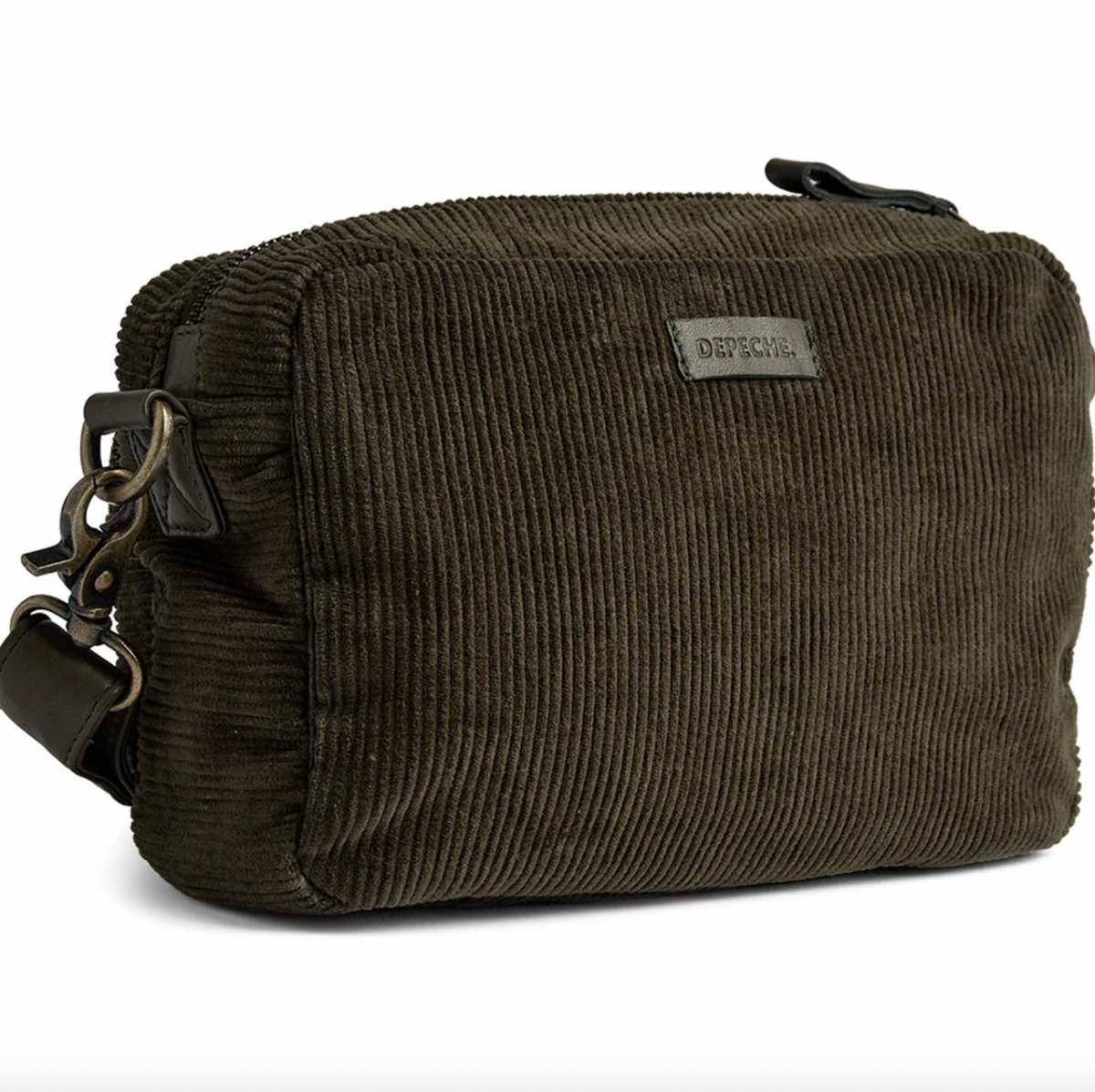 Crossbody Army fløyel