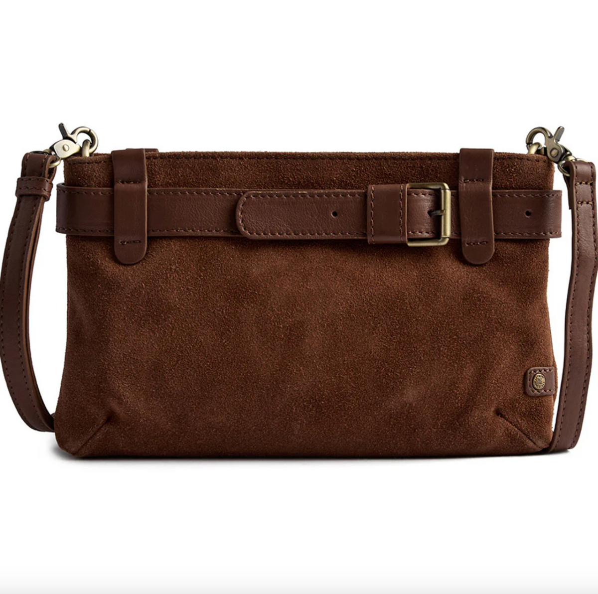 Clutch ruskinn - Cognac
