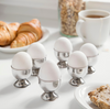 Eggeglass 6 stk - Rustfritt stål