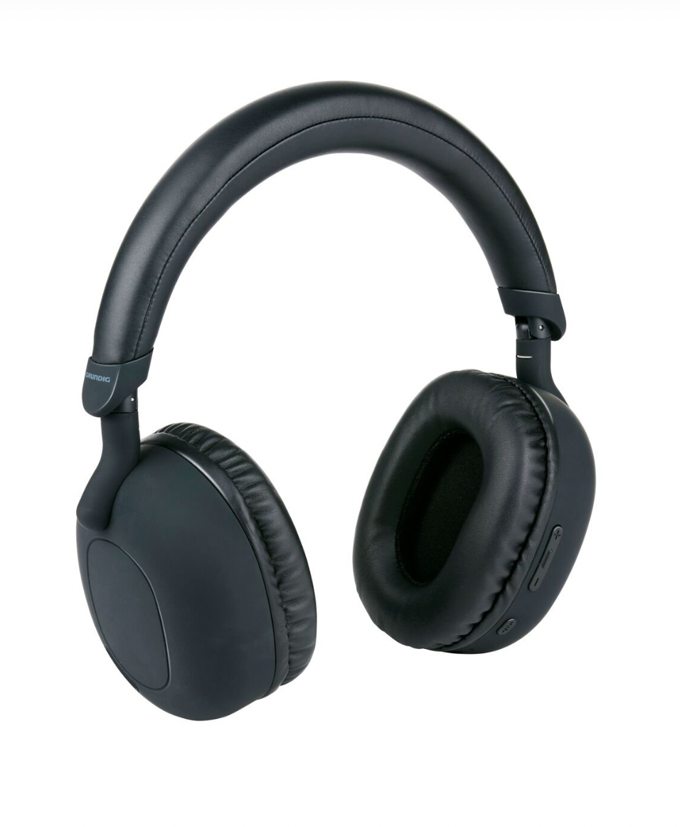 Hodetelefoner Bluetooth Over-Ear - Sort