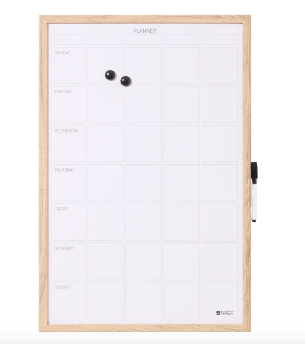 Magnetisk whiteboard - Planner