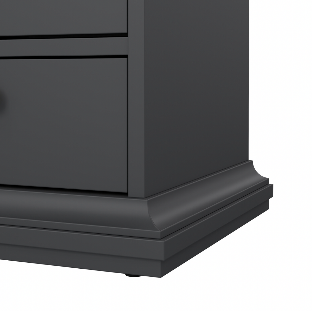 Nattbord Paris Grey – 2 skuffer