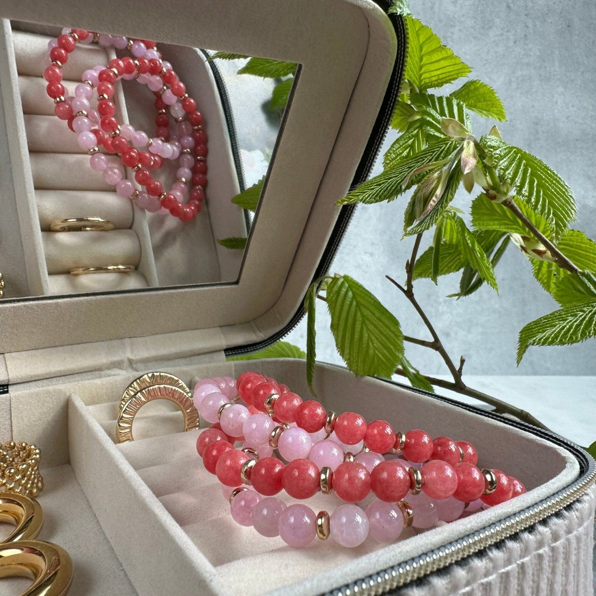 Armbånd Mollie – Rose mix - VIAMAJA.DK