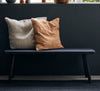 Benk - Svart tre 120cm