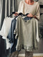 Bluse Olivia hørmix beige - VIAMAJA.DK