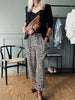 Bukser Leopard Loose fit