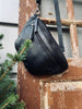 Bumbag Faustine black - mykt lammeskinn
