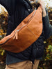 Bumbag i cognac bøffelskinn – XL