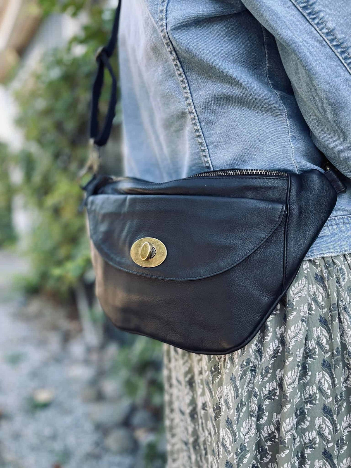 Bumbag ROSSA - Black - VIAMAJA.DK