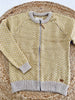 Cardigan i merinoull – Sennep M