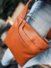 Crossbody GRY – Cognac ultra mykt kalveskinn