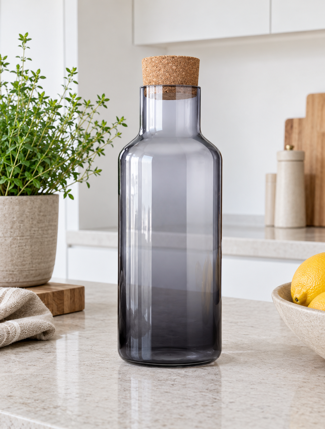 Vannflaske med korkpropp – Stone 1,2 ltr.