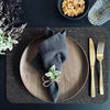 Dekkeserviett kork – HD Black firkantet 30x40
