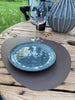 Bordbrikke - Oval Brun