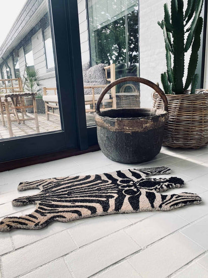 Dørmåtte Zebra kokos - VIAMAJA.DK