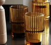 Drikkeglass - Amber - sett 4stk