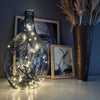 Flaske av gammelt bilglass - Liten