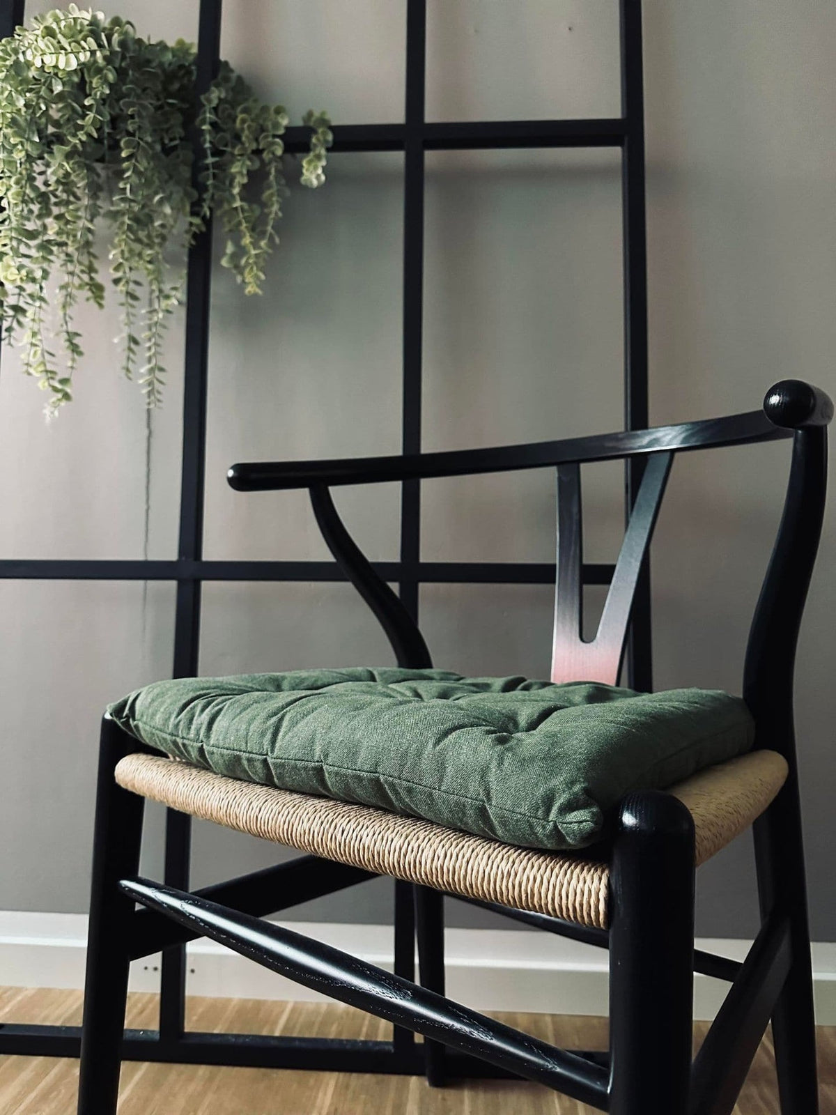 Futon 40x40 Grøn bomuld - VIAMAJA.DK