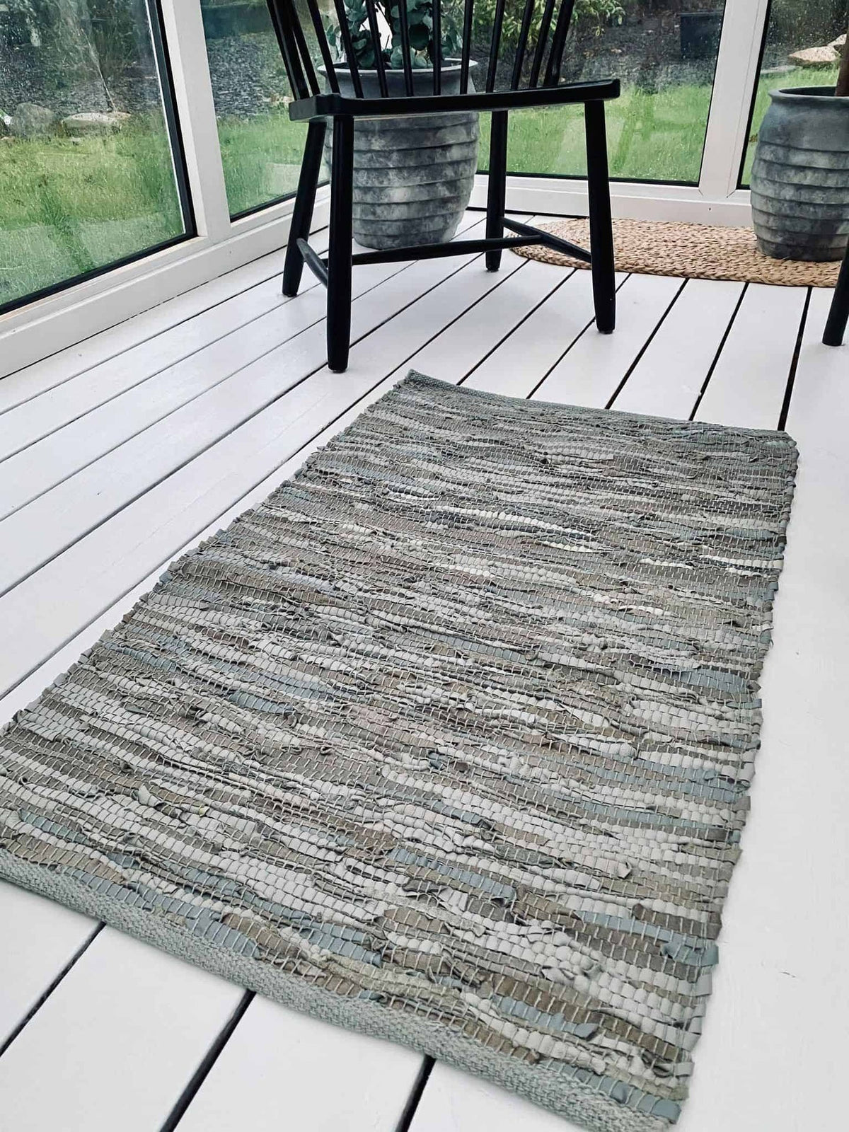 Gulvtæppe i skind - 60x90 - VIAMAJA.DK
