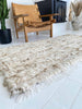 Gulvteppe lammeskinn – 94x160