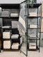Hamam håndklæde - Diamond sort – 50x100 - VIAMAJA.DK
