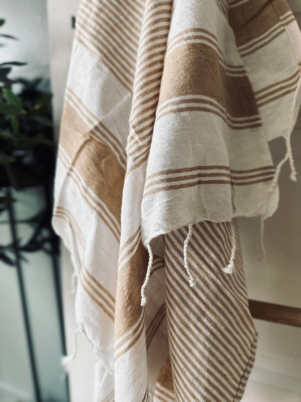 Hammam håndklæde - Beige summer - VIAMAJA.DK