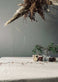 Juledug i hør mix - 140x240cm - VIAMAJA.DK