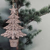 Juletre glimmer champagne