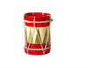 Kjempe Tromme m. Rutete D25x36cm