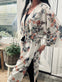 Kimono Flora Silk - VIAMAJA.DK