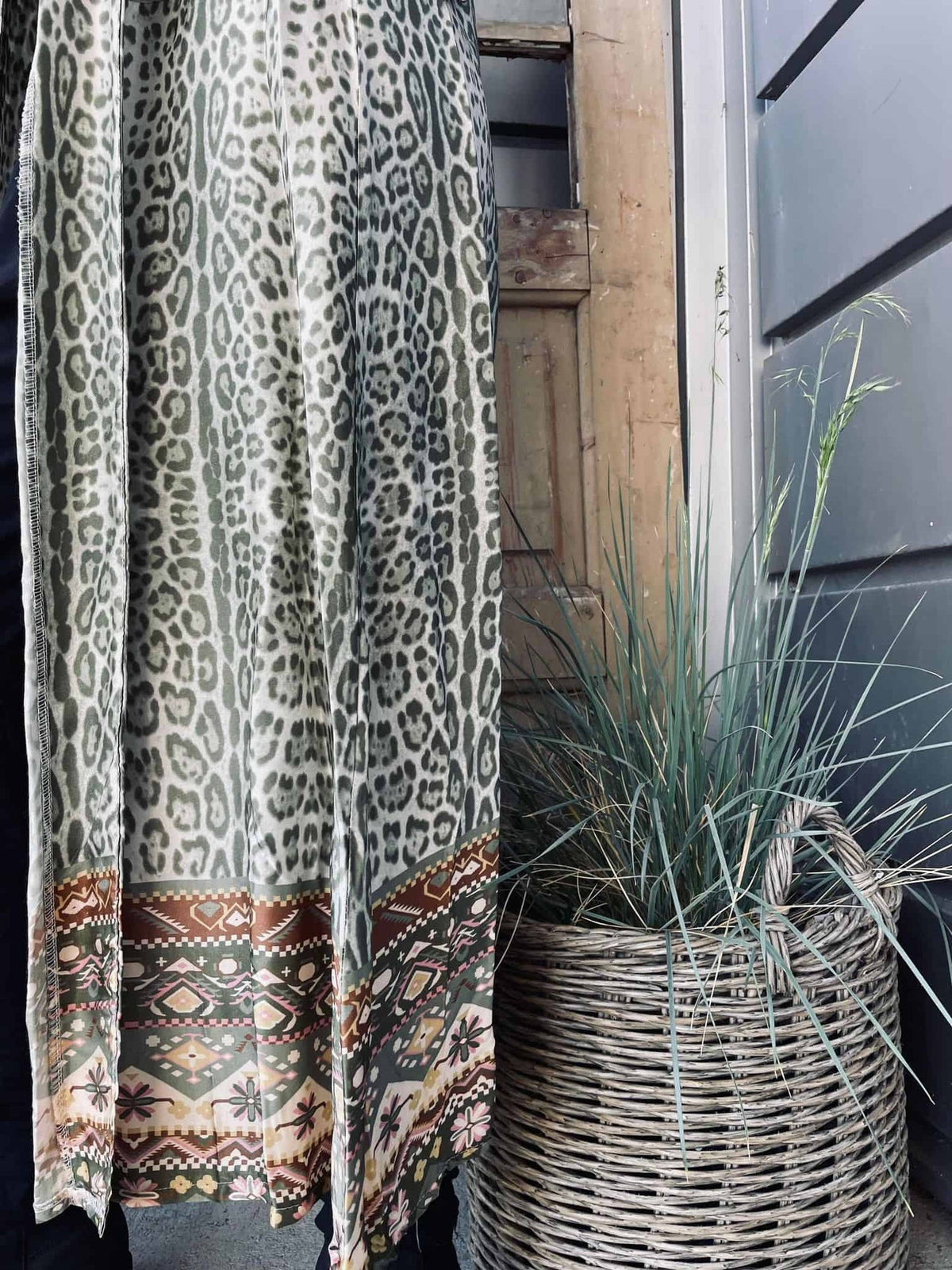 Kimono - Grøn - VIAMAJA.DK