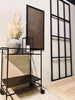 Kork oppslagstavle med sort ramme - 50x100cm
