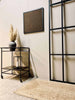 Kork oppslagstavle med sort ramme – 60x60 cm
