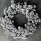 LED cederkrans med sne - 2 stk - VIAMAJA.DK
