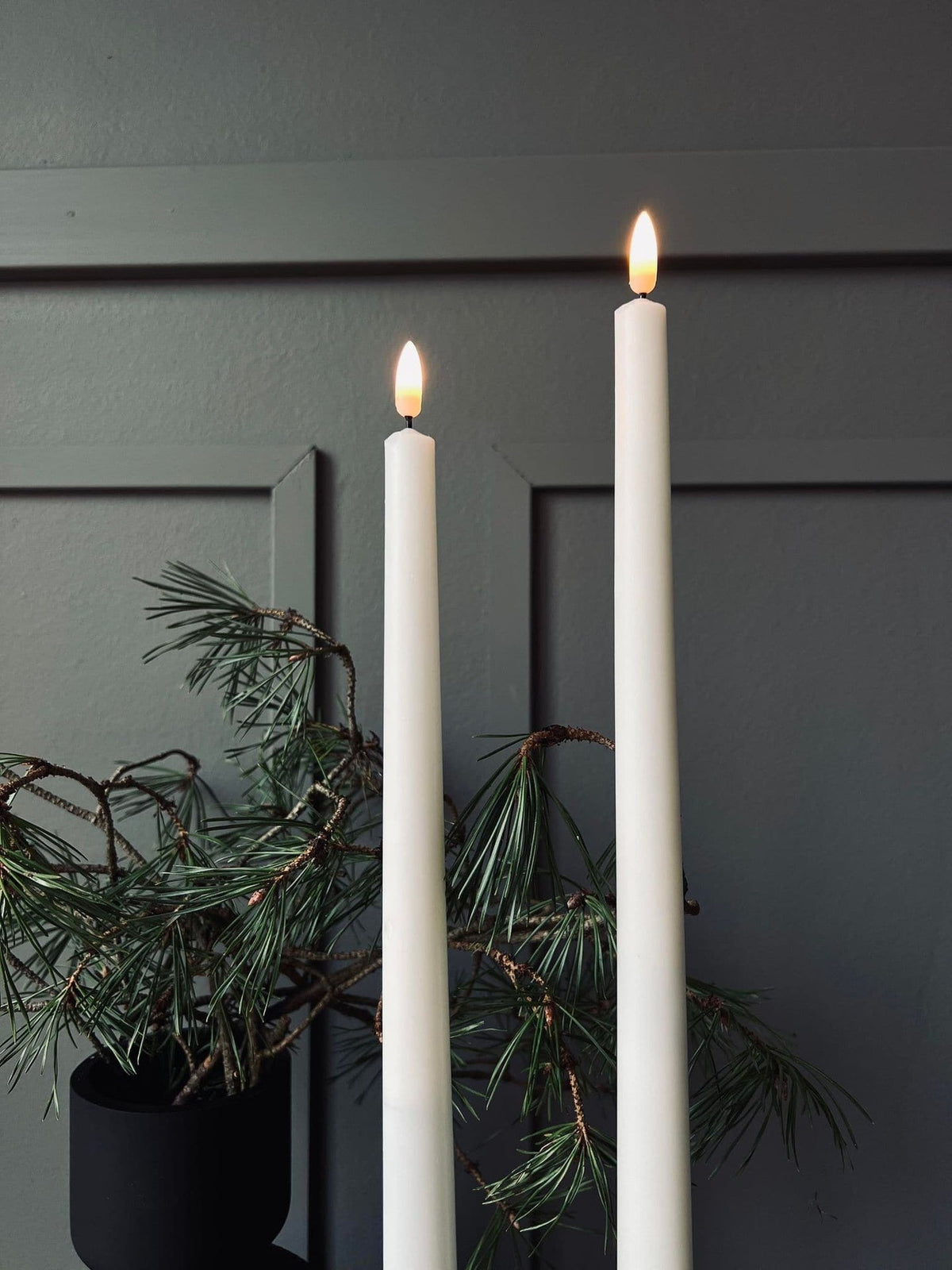 LED Kegle stagelys - H 38cm - VIAMAJA.DK