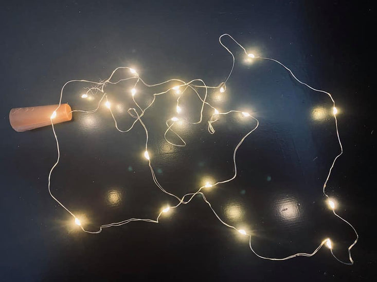 LED Lyskæde med prop (75 cm) - VIAMAJA.DK