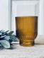 Lysestage til fyrfadslys - Amber 10 cm - VIAMAJA.DK