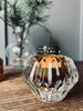 Lysestake - Vendbar amber glass