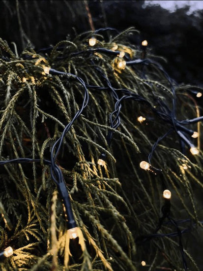 Lyskæde 384 LED med adapter – Godkendt Inde / Ude - VIAMAJA.DK