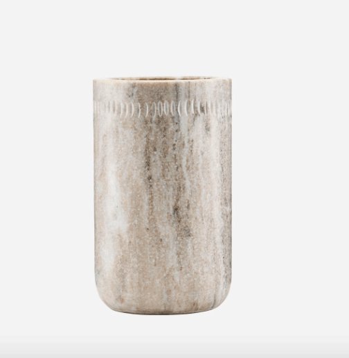Marmor krukke - Stor Marble - VIAMAJA.DK