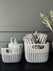 Oppbevaringskurv Hally Small - Grey