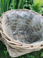 Plantekurv - Grå Rattan - Lille - VIAMAJA.DK