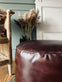 Puff med glat top - Brown - VIAMAJA.DK